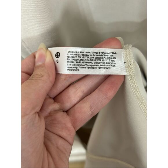 NWOT Lululemon Ease of It All Graphite Grey Slit Front Maxi Dress Women's 6US - Picture 8 of 10